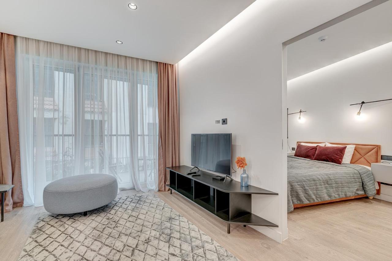 Happy Inn G, Self Check-In, Terrace, Underground Parking Вильнюс Экстерьер фото