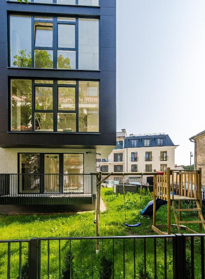 Happy Inn G, Self Check-In, Terrace, Underground Parking Вильнюс Экстерьер фото