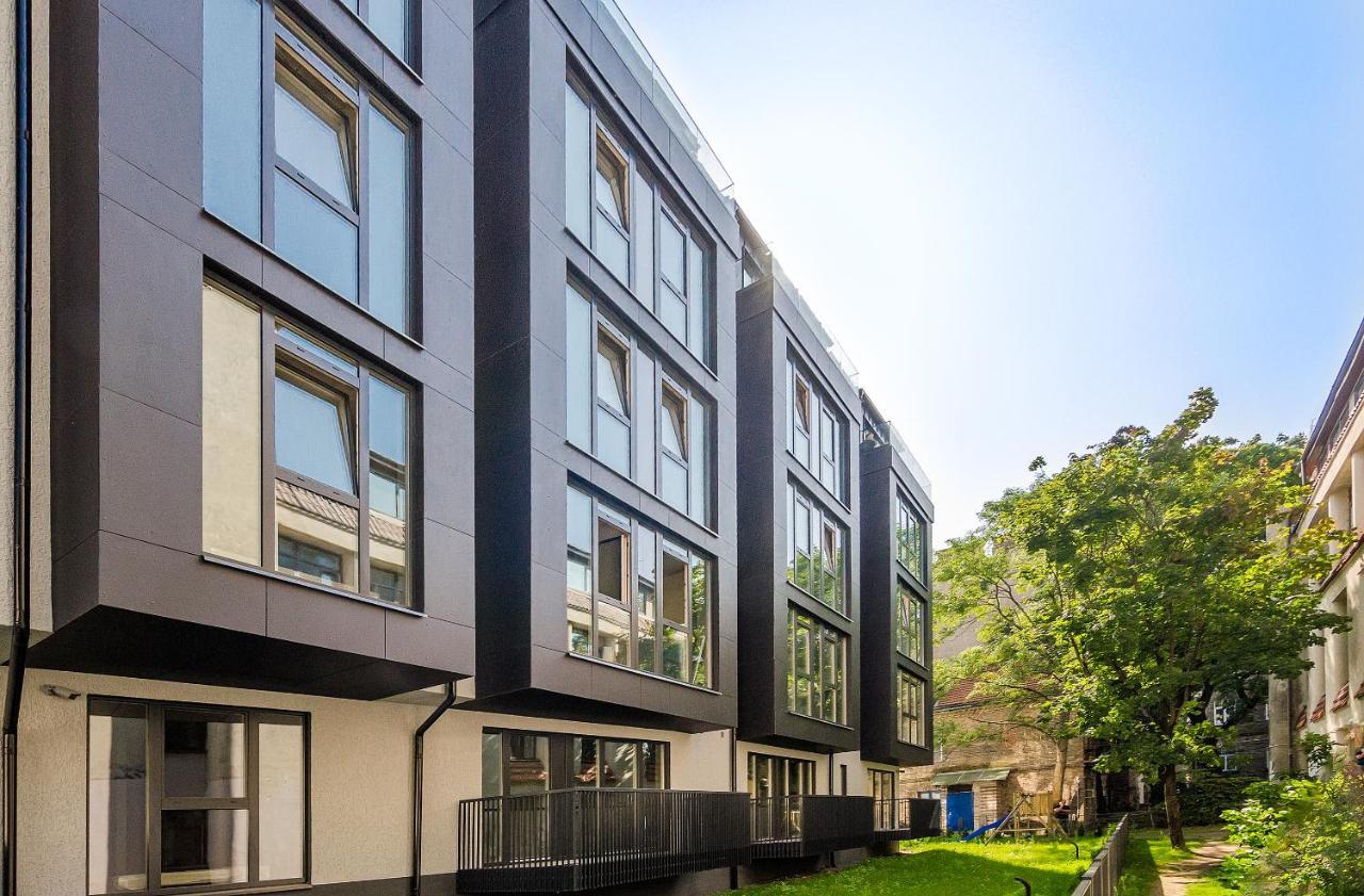 Happy Inn G, Self Check-In, Terrace, Underground Parking Вильнюс Экстерьер фото