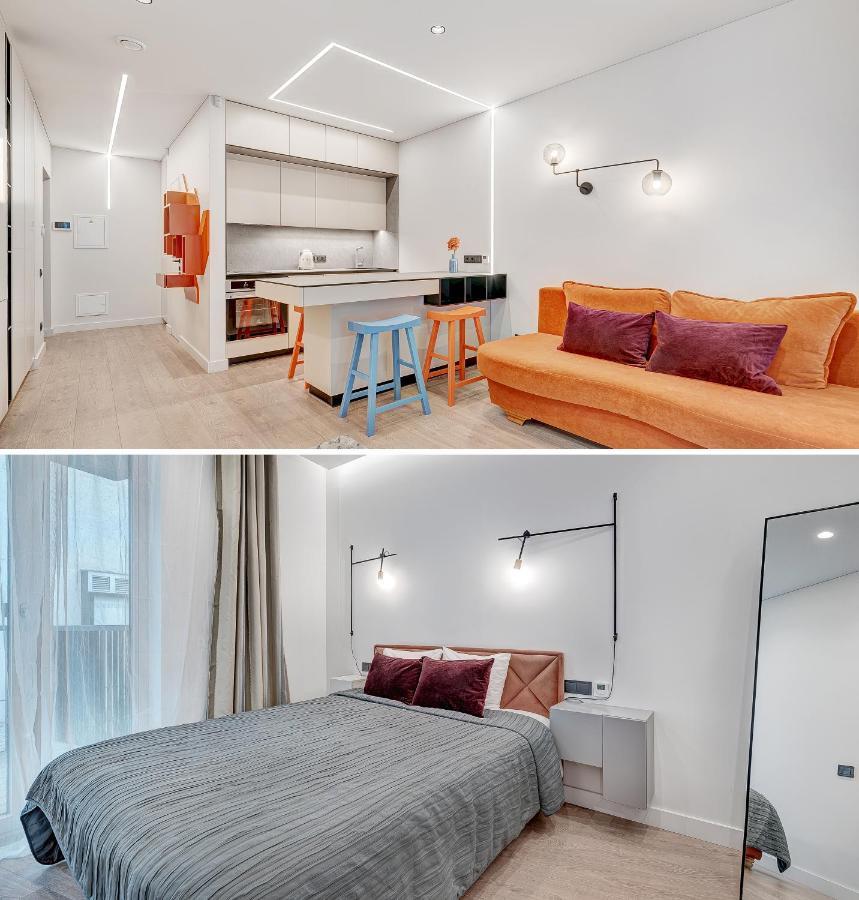 Happy Inn G, Self Check-In, Terrace, Underground Parking Вильнюс Экстерьер фото